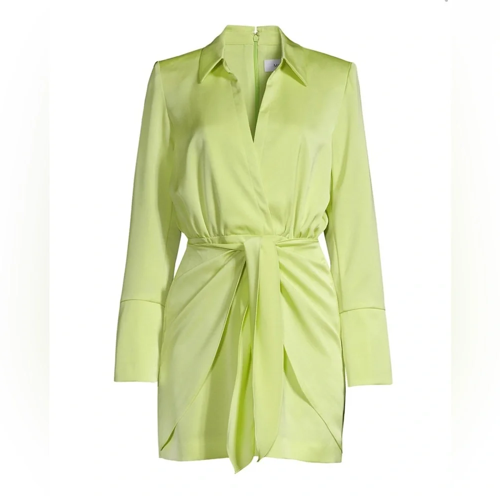 NWT Anthropologie MISHA Tie-Front Mini Blazer Dress - Picture 7 of 16